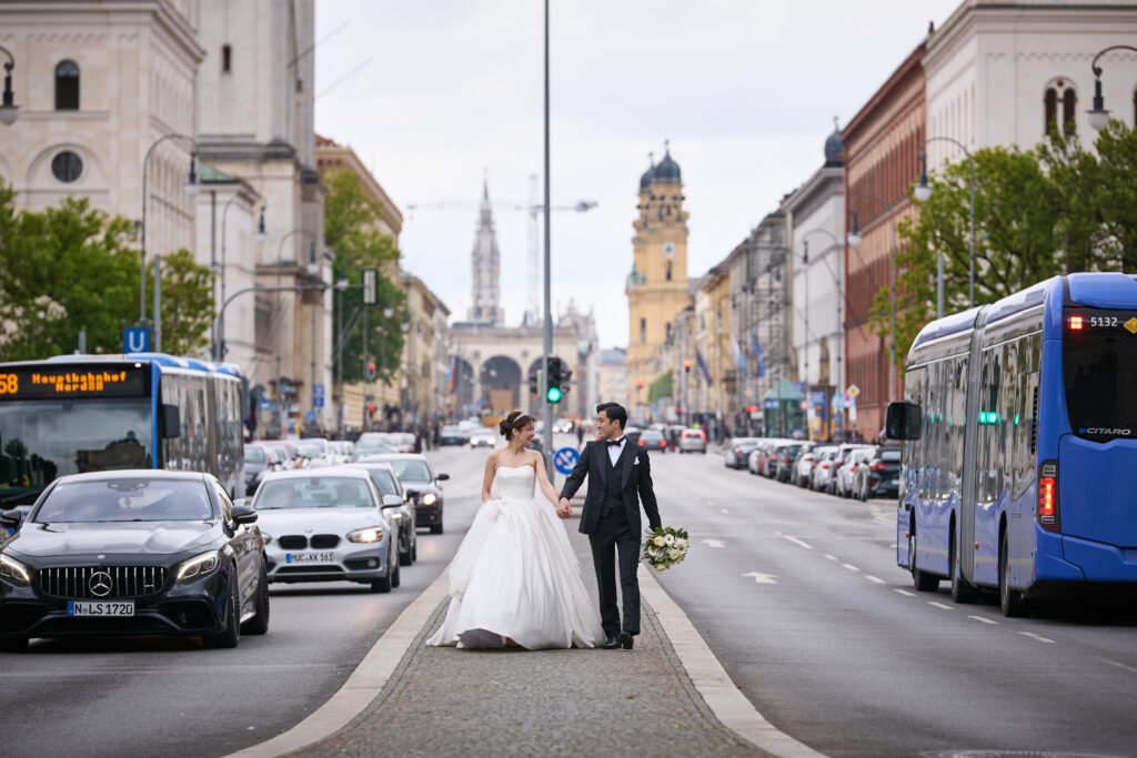 From Japan to Munich: A Romantic After-Wedding Shoot Full of Love & Laughter